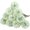 Green, variant on Artificial Flowers, 10 Pcs Fake Silk Hydrangea Heads Bridal Wedding Bouquet Home Garden Party Table Centerpieces Decoration (Green)
