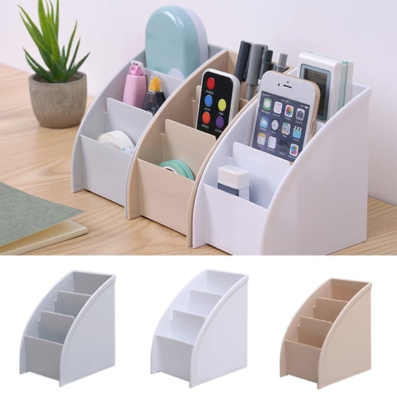 Zhaomeidaxi 3-Compartments Desktop Organizer, Gray