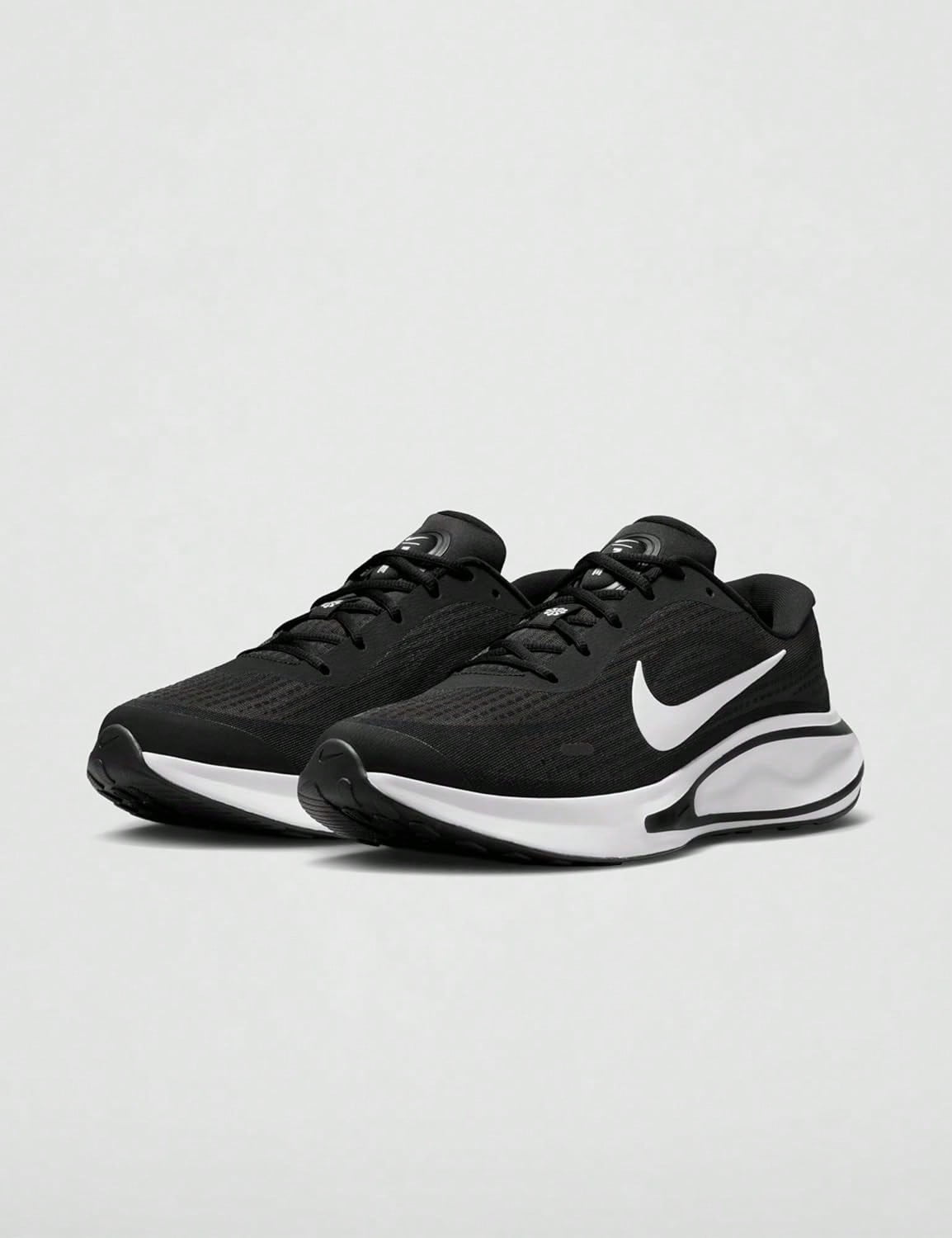Nike Men's Journey Run Road Running Shoes, Black/White-Anthracite size 8.5