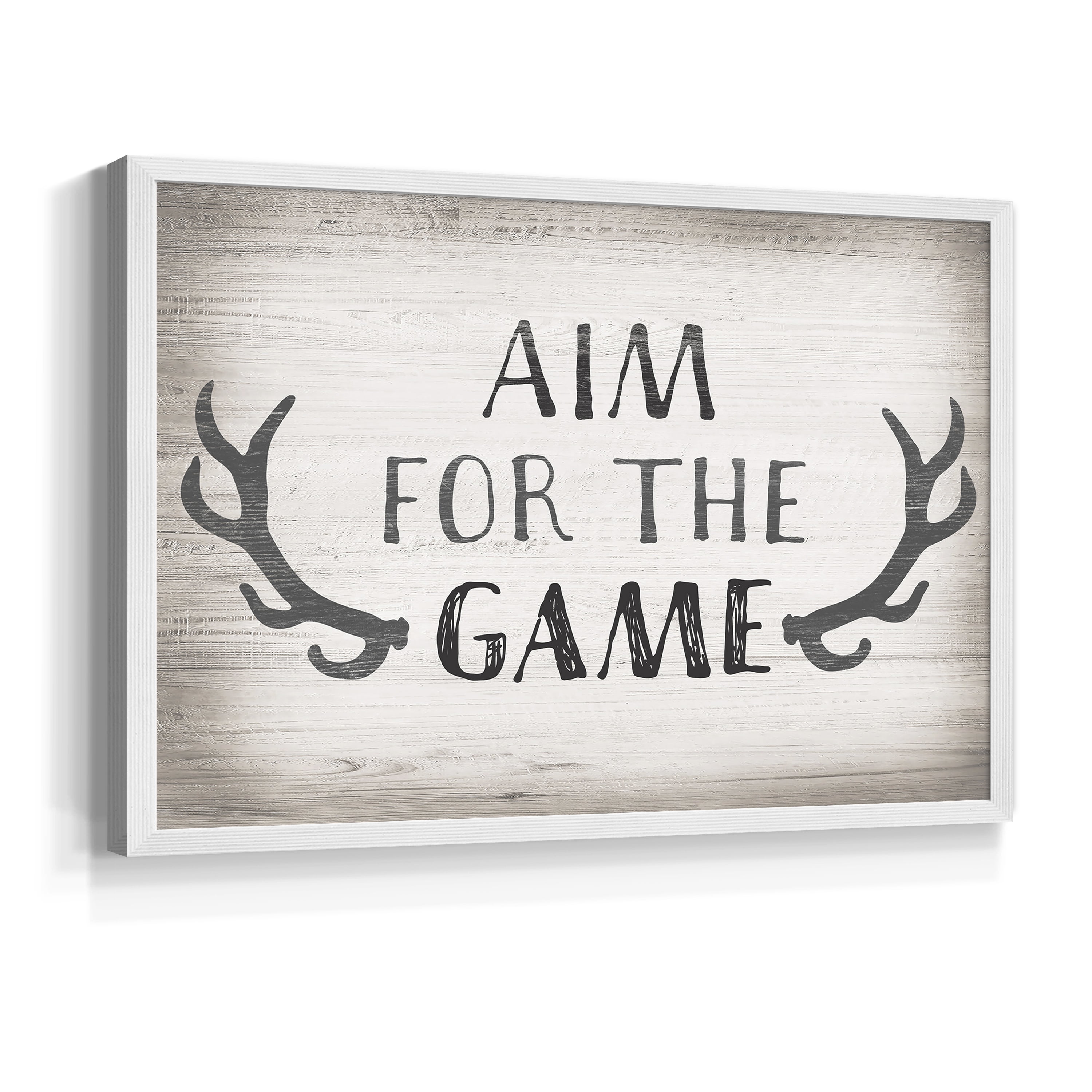 Aim Game by CAD Designs - Restickable Framed Giclée Print