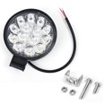 thumbnail image 1 of 1 Pc Luz De Trabajo 14 Luces LED/42W Todoterreno Redondo Foco 24V Para Jeep Camión/Coche Tractor SUV ATV Barra Faros Delanteros huangjie unisex, 1 of 2