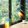 thumbnail image 2 of Unique Bargains Non-Adhesive Reusable Rainbow Window Stickers Light Blue Butterfly, 2 of 7