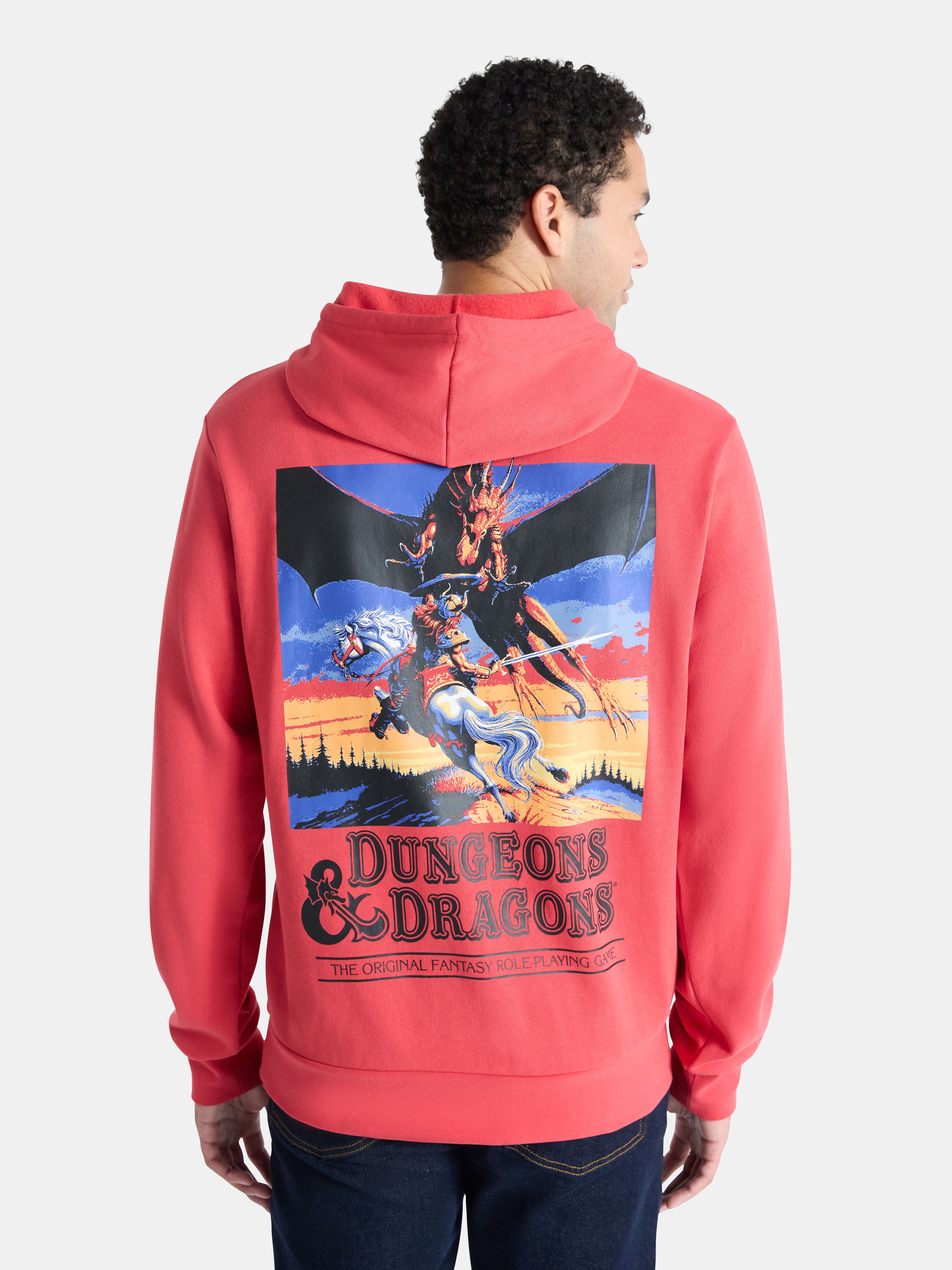 Dungeons & Dragons Men's and Big Men's Graphic Hoodie, Sizes S-3XL