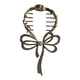 thumbnail image 1 of Pisexur Belleza Maquillaje Hebilla de cola de caballo con lazo, pinza para el cabello, adorno de tarjeta para el cabello, accesorios para el cabello, horquilla con sensaciópara mujeres y hombres, 1 of 2