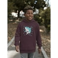 thumbnail image 2 of Grinning Shark Kids Art Hoodie Juniors -Image by Shutterstock,  Medium, 2 of 4