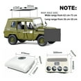 thumbnail image 3 of Universal Car Electric Air Conditioner Conditioning Ac 12V 24V For Trunk Bus RV Camping Excavators Harvesters Van ,Low Energy Consumption, 3 of 6