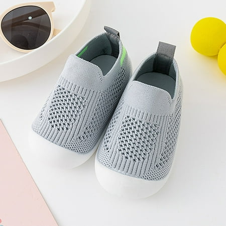 

Sunhillsgrace Baby Sneakers Toddler Shoes Hollow Out Breathable Socks Shoes Soft Sole Non Slip Wear Out Toddler Floor Shoes