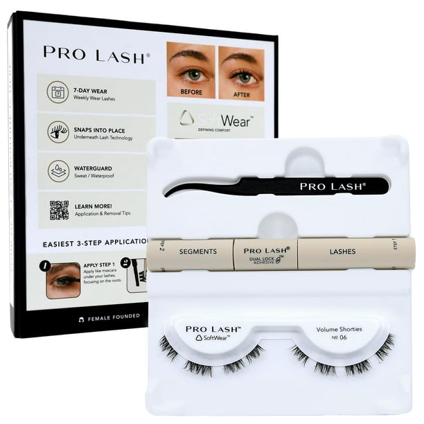 Kit de extensiones de pestañas Pro Lash SoftWear Mini Lash Clusters