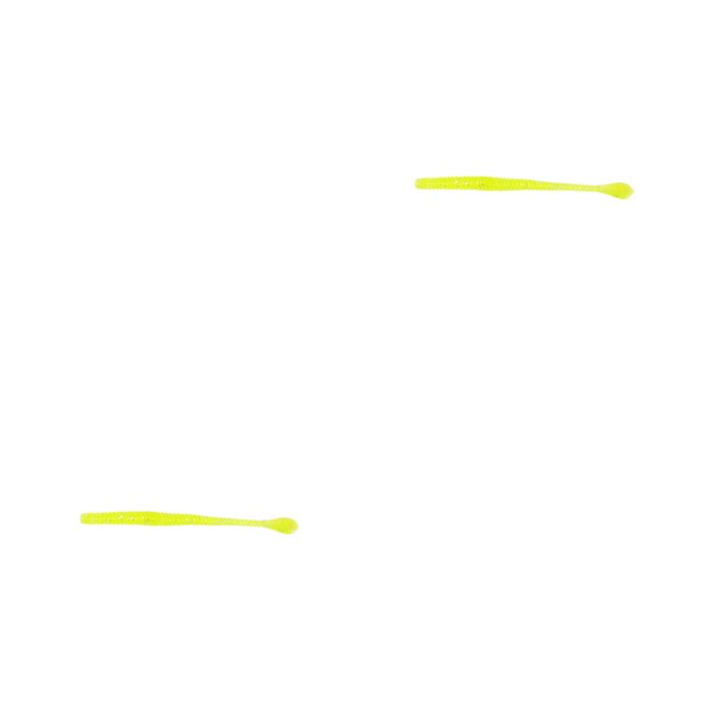 Sonducket Cebo de pesca 11CM Señuelos de gusanos falsos Wobblers amarillo fluorescente Type2 NO2