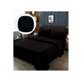 thumbnail image 1 of Sábanas Premium, 100% algodón, 2 plazas (tamaño queen), color negro, 1 of 1