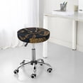 thumbnail image 7 of Lsque Ball Phyton Snake Pattern Round Bar chair cushion covers Velvet Fabric Premium Comfort Protects from Scratches and Stains for 14-17 Inch Chair-12 inch, 7 of 7
