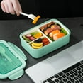 thumbnail image 3 of Fresh Box Food Containers Easy to Use With Cutlery Lunch Box for Storing Kids Snacks Takeout Leftovers, 3 of 10