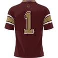 thumbnail image 3 of Men's GameDay Greats #1 Maroon Texas State Bobcats Football Jersey, 3 of 4