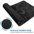 thumbnail image 6 of Large Mouse Pad, Desk Mats On Top of Desks XL Keyboard Mouse Pad with Non-Slip Base Extended Mouse Pad for Work, Game, Office, Home - Topographic Contour (35.4x15.7 in), 6 of 6