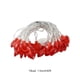 thumbnail image 3 of Luces De Cadena De Plástico Guirnalda de luces rojas de 1,5 m con forma de corazón, funciona con pilas, ideal para San Valentín, fiestas y bodas (1 unidad) JASKFLY, 3 of 9
