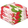 thumbnail image 4 of Coolnut Strawberry Cute Flower Kitchen Dish Towel Set,Drying Kitchen Towels Tea Towels Gift Set for Drying Cleaning Cooking Baking 1Pcs, 4 of 6