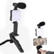 thumbnail image 5 of Kit De Vídeo Vlog Para Teléfono Inteligente, Trípode Para Selfie Con Agarre Cómodo Y Micrófono Para Computadora, 5 of 7