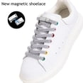 thumbnail image 2 of Cordones magnéticos para cordones, botas, cordones de felpa, cordones elásticos para niños y adultos, zapatillas de deporte para cordones, talla única para todos los zapatos, Francia Gao Jinjia LED, 2 of 2