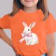 thumbnail image 2 of Camiseta de Manga Corta Crop Top para Niños de Pascua de Manga Corta Impresa con Suave 95% Poliéster 5% Spandex, Cuello Redondo Casual Versátil Top para Niños Diario, 2 of 5