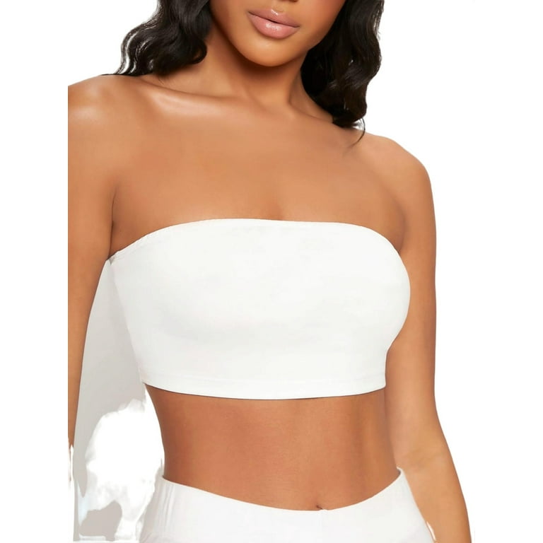 White tube top walmart sale
