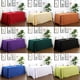 thumbnail image 2 of Cubierta de mesa de banquete de boda, paño colorido, cuadrado, rectangular, poliéster, lino, decoración de Hotel, fiesta de cumpleaños, duradero qym unisex, 2 of 2