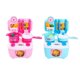 thumbnail image 5 of Pretend Kitchenware Cooking Play Set for Children Kids with Blue Tableware, 5 of 5