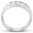 thumbnail image 3 of Pompeii 1/2 Ct Diamond Mens Wedding Ring 10k White Gold (H,I1-I2), 3 of 5