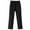 A-Black, variant on Generic Boys Khaki School Pants Casual Trousers High Waist British Style Pants for Kids Comfortable Everyday Wear 9-10 Years