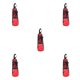 thumbnail image 1 of Riwesomey Bolsa de almacenamiento colgante lateral de tela Oxford para bolsillo de coche, organizador colgante adhesivo multibolsillo automático, rojo rojo 5piezas Riwesomey CBP170914, 1 of 6