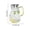 Silver, variant on COM1950s Glass Water Pitcher, 1500Ml Large Beverage Pitcher for Fridge, Durable Thickened Glass Carafe with Stainless Steel Lid, for Juice Infused Water Iced Tea Lemonade