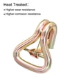 thumbnail image 3 of Ratchet Double J Strap Hook with Latch Load 11023 Lbs Zinc Color for 2" Tie Down Strap, 4 Pack, 3 of 4