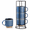 Moonlight Blue-12oz (With Stand), variant on 6 Oz Stackable Coffee Mugs Set Of 4 Ceramic Espresso Cups | Dishwasherµwave Safe 4orted Designs