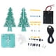 thumbnail image 4 of Árbol De Navidad 3D ANGGREK 16 LED Cableado Simple Decoración Navideña DIY, 4 of 8