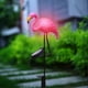 thumbnail image 2 of LED Solar Powered Flamingo Shaped Lamp Garden Landscape Decorative Stake Light, 2 of 3