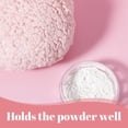 thumbnail image 6 of GIXUSIL Large Plush Body Puff, Soft Washable Reusable Face Body Powder Puff, Dusting Powder Puff, Loose Powder Puffs for Face Powder Body Makeup Tool (Pink), 6 of 7