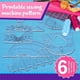thumbnail image 3 of Reglas de acolchado acrílico DIY plantilla de patchwork calibres máquina de coser kits de tablero de acolchado de tela accesorios 6 piezas Inevent HA008795-00, 3 of 7