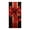 B, variant on Christmas Nativity Scene Door Cover, Red Ribbon Vintage Santa Wreath Decor, Durable Fabric Door Banner for Indoor Outdoor Xmas Home Decoration, 70.87x35.43inch
