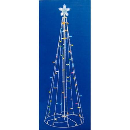 Sienna 5 Ft Lighted Outdoor Show Cone Tree Lawn Art Walmart Com