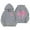 Grey, variant on MUXiin Girls Hoodies Size 10-12 Bow Cute Cute Print Outdoor Workout Sweatshirt Preppy Back To School Casual Multicolor Shirts for Kids with Pockets