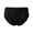 Z65-Black, variant on Women's Leak Proof Period Briefs High Waisted Underwear Stretchy Lightweight Washable Reusable Full Coverage Panties for Ladies