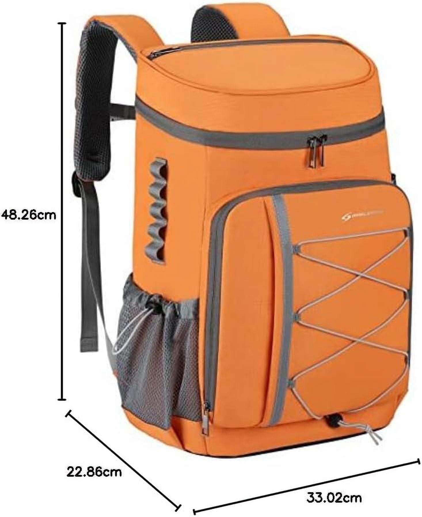 Maelstrom Cooler Backpack - 35/50 Can Insulated Soft Cooler Lunch Bag for Camping, Beach, Hiking & Shopping