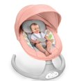 thumbnail image 1 of Balancín eléctrico portátil Baby Swing Bioby con Bluetooth, color rosa, 1 of 8