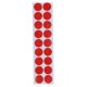 thumbnail image 3 of 2700pcs Paster autoadhesivo de la blanco, parches de las etiquetas engomadas de la salpicadura rojo Macarena Papel de tiro, 3 of 8