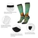 thumbnail image 3 of Fotbe Retro Birds Calcetas Divertidas Estampadas para Hombre y Mujer, Calcetas de Algodón hasta la Rodilla para Caminar, Correr, Enfermería y Embarazo, 3 of 6