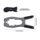 thumbnail image 4 of Pinza De Ancla Pinza de anclaje con boca de sujeción grande para tablas de remo de kayaks (gris oscuro), 4 of 8
