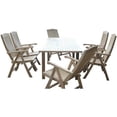 thumbnail image 1 of Teak Bahama Katana 7-Pieces Dining Set, 1 of 4