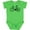 Apple Green, variant on Inktastic Bicycle Silhouette Boys or Girls Baby Bodysuit