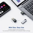thumbnail image 4 of Wavlink AC650 USB WiFi Adapter, USB2.0 Dual Band 2.4GHz/5GHz Wireless Network Dongle for PC Desktop Laptop, Supports Windows 11/10/8.1/8/7/Vista/XP, MacOS 10.7-10.15, 4 of 7