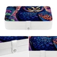 thumbnail image 4 of Owt PU Leather Jewelry Boxes Necklace Holder Display Case with Removable Compartment Portable, 4 of 6