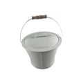 thumbnail image 2 of DOLITY Ash Bucket with Lid Essential Iron Fire Fireplace Wood 1pcs, 2 of 8